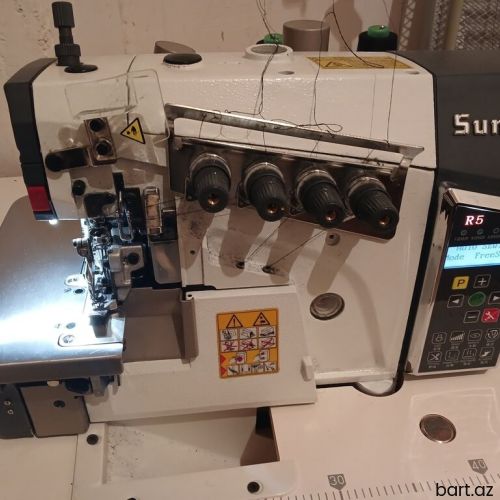 Tikiş maşını Yeni,Overlok, 4 saplı