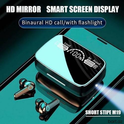 Simsiz qulaqlıq M19 PRO NEWEST TWS 