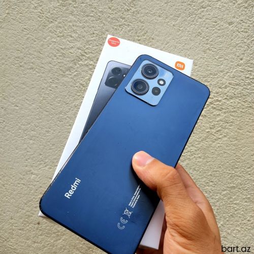 Redmi Note 12, 128 GB, rəng - Qara, Barmaq izi