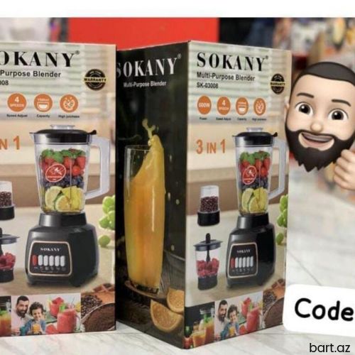  Portativ blender, Sokany