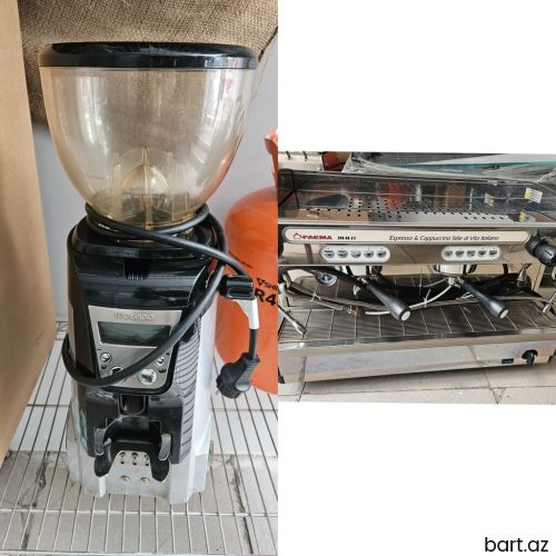 Baristadan Faema+Casadio Kofe Aparatları (2 Ədəd)