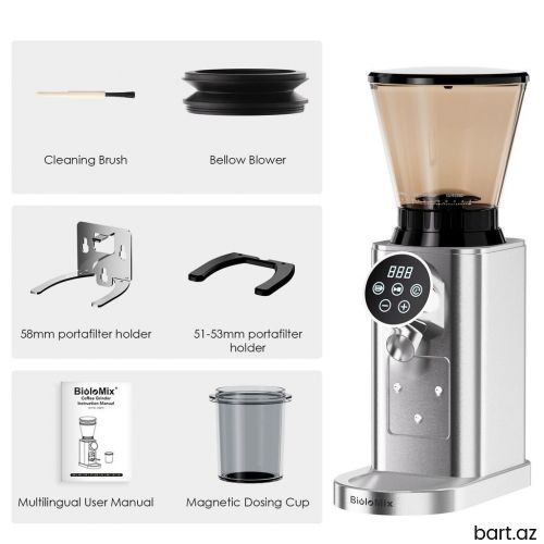 BioloMix Elektrik Qəhvə Üyüdücüsü Grinder