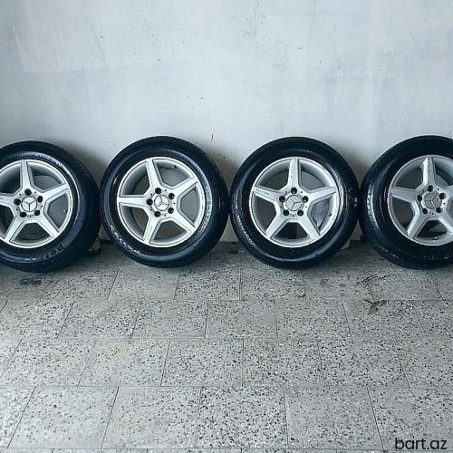 R15, AMG diski+təkər, 205/60/15 