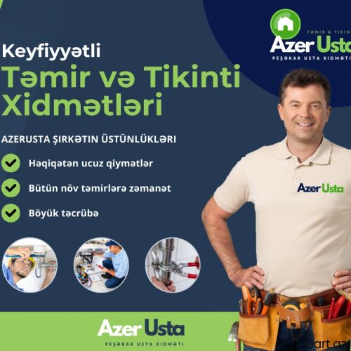 HomeSpark - Təmir və Usta Xidmətləri.