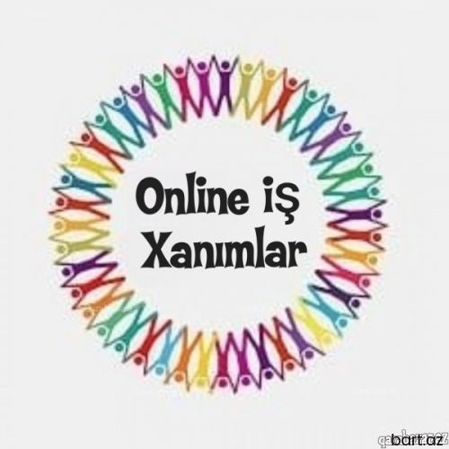 Online iş xanımlar üçün.