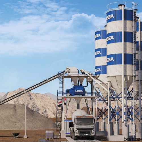 BETON ZAVODU 120 m3  MİKSER, ÇATDIRILMA PULSUZ