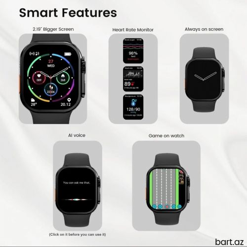 Watch 9 Ultra Smart Watch.