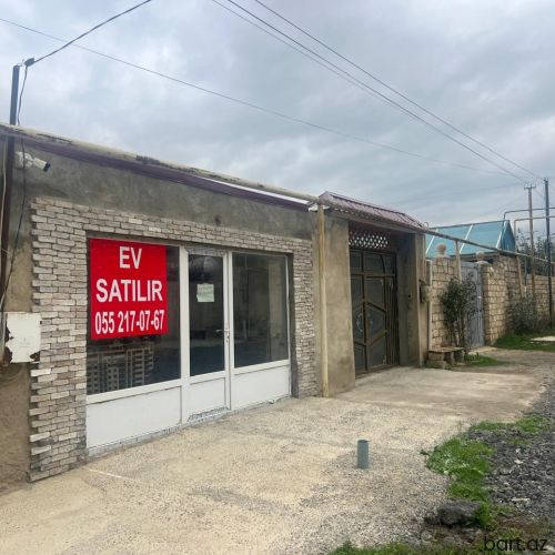 4 otaqlı həyət evi satılır