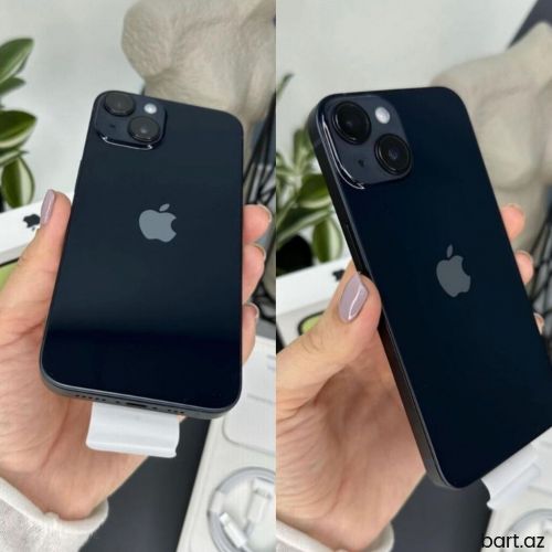 IPhone 14, 128 GB, Qara, Barmaq izi,