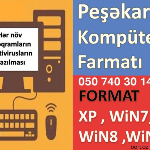 Komputerlerin Formatlanması