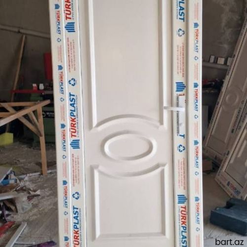 Yeni Plastik qapı 80x205 sm Zəmanətli