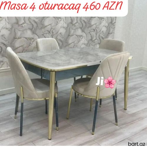 Stol stul dəsti kuxna üçün