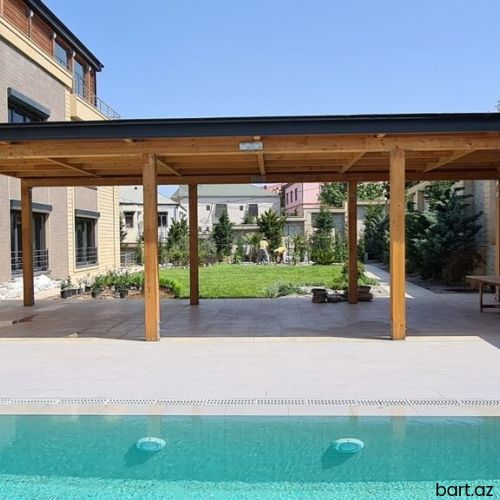 Badamdar qəs. 15 otaqli villa satilir.