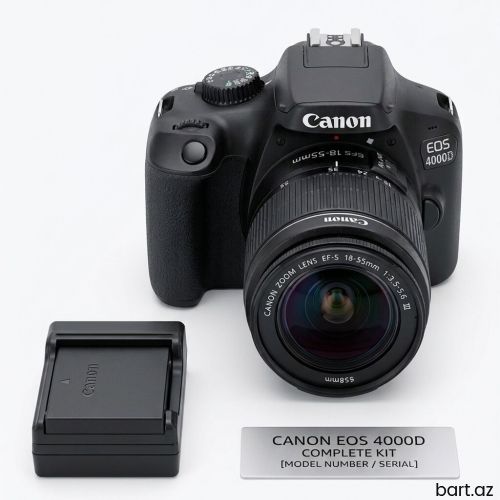 Canon EOS 4000D Complete Kit 
