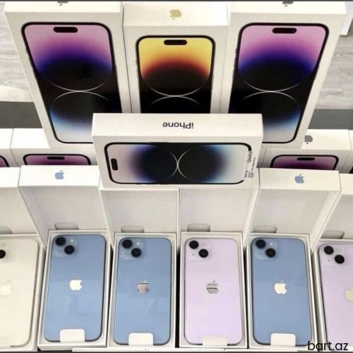 IPhone 14 | 128 GB Mavi | Zəmanət, Face ID