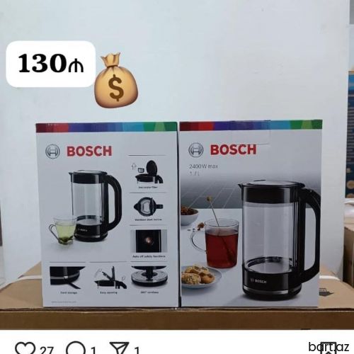Elektrik çaydan Bosch, 1.6 - 2 l
