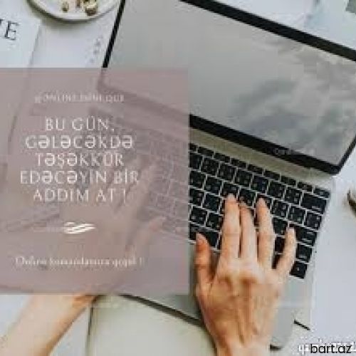 Evdar və tələbə xanımlar üçün online iş.