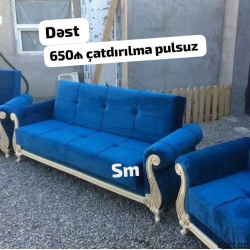 Divan ve kreslo desti 