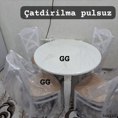 Stol stul dəsti kuxna üçün