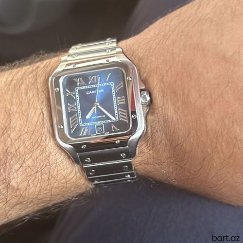  Qol saatı, Cartier, rəng - Göy