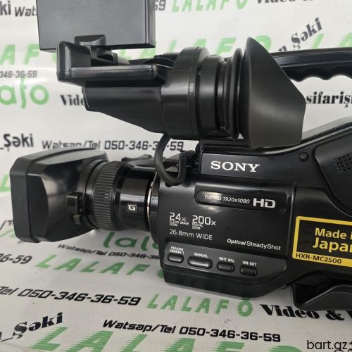 Sony HD2500 Tam kamplekt şəkildə satılır 