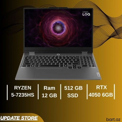 Yeni Lenovo LOQ, 15.6