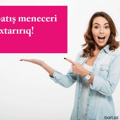 Satış Meneceri tələb olunur
