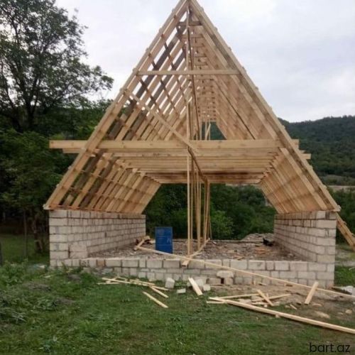 A frame ev tikintisi - Zəmanətlə