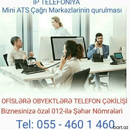 Simsiz Xətsiz Ev və Ofis Telefonları