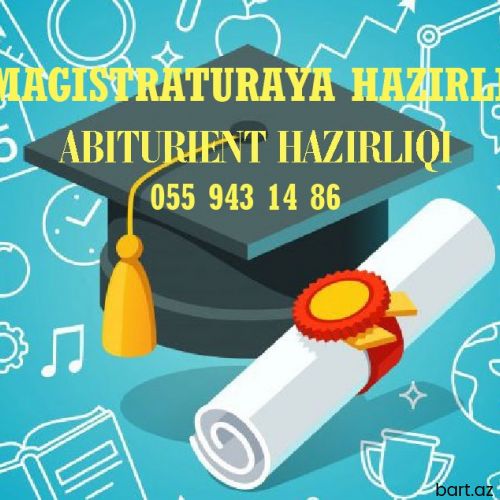 Abiturient və Magistraturaya hazırlıq