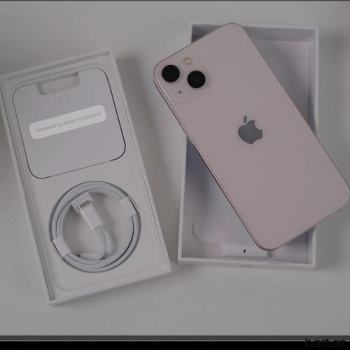 IPhone 13, 128 GB, Çəhrayı, Zəmanət, Face ID