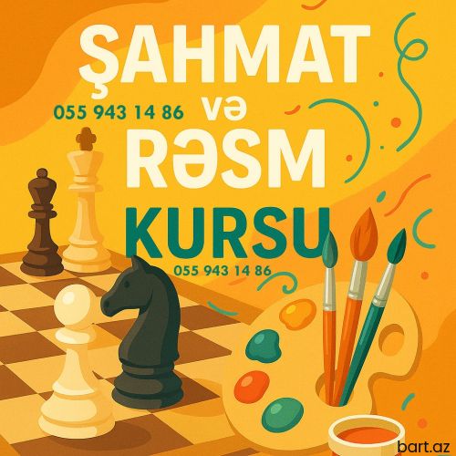 Ressamliq və Şahmat dersleri