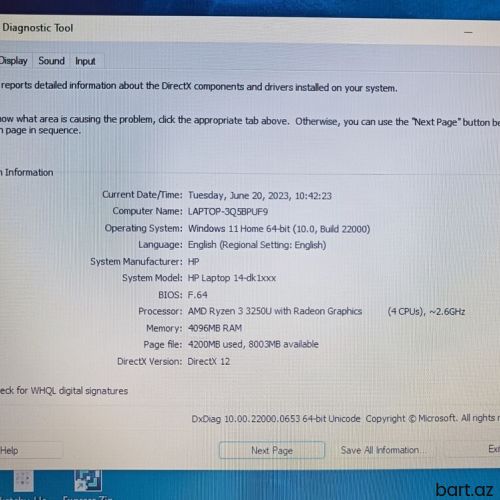 AMD A3, 4 GB, 14 