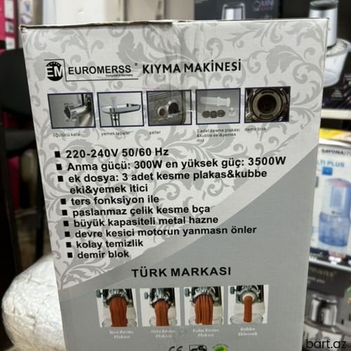 Euromerss ətçəkən maşını
