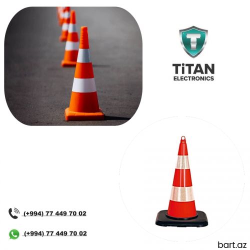 Təhlükəsizlik trafik konus 75 sm
