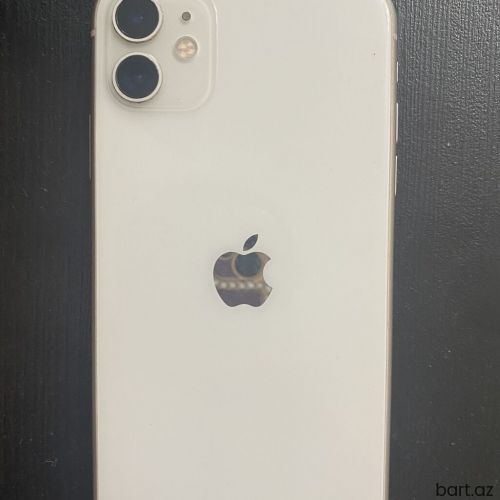 IPhone 11 | 64 GB Ağ | Barmaq izi, Face ID