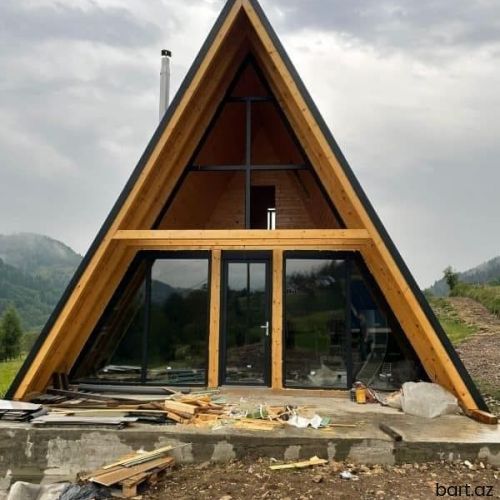 A-Frame Ev Layihələri Tikinti və Təmir Xidmətləri