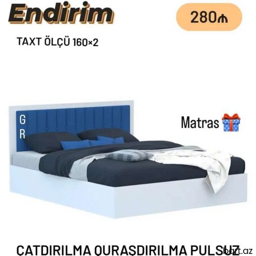 Taxt iki neferlik çarpayı