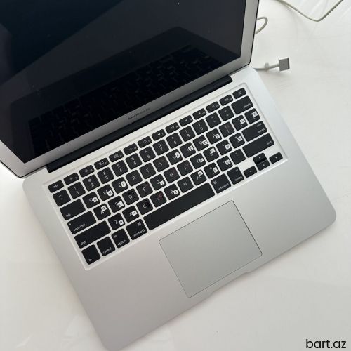 Apple Air notebook. 