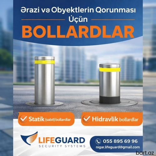 Bollard Sistemləri 055 895 69 96	