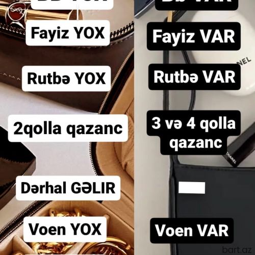 Xanımlar üçün iş 