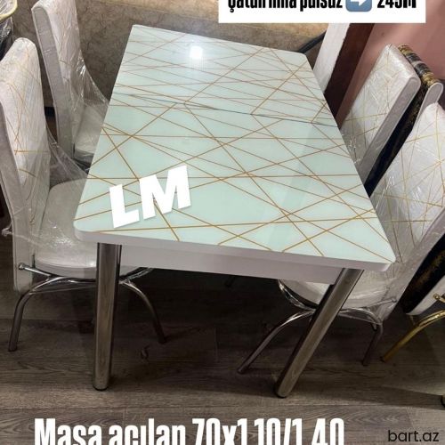 Stol stul dəsti kuxna üçün