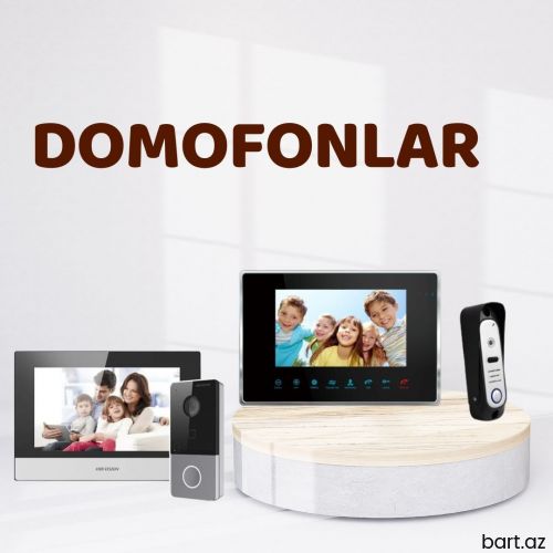 Bina domofonlarınin satisi ve qurasdirilmasi