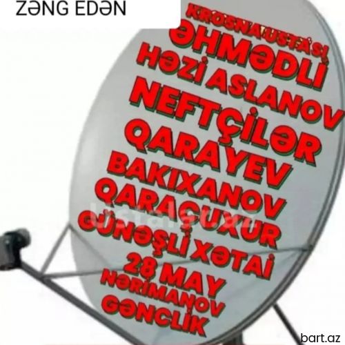 Krosnu Ustasi Yeni Günəşli Köhnə Günəşli 