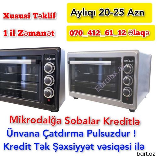 Kredit Soba mikranovka qaz piltəsi 
