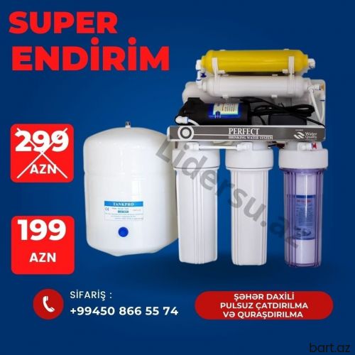 Su filtiri. Lidersu Daim Sevindirir.