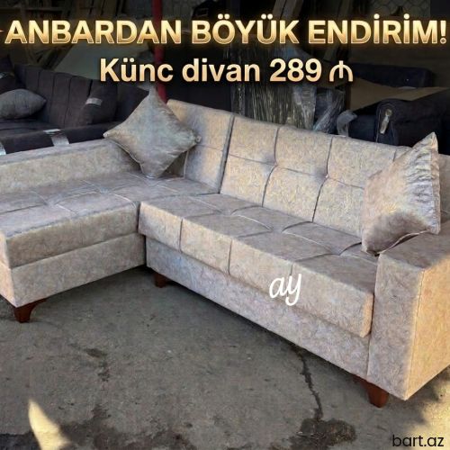 Künc divan sifarişlə hazırlanır 
