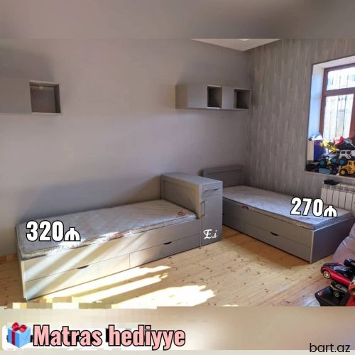 Uşaq otagı üçün çarpayı