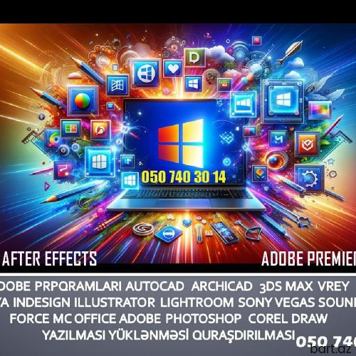 Adobe dizayn montaj proqramlarının yazilmasi