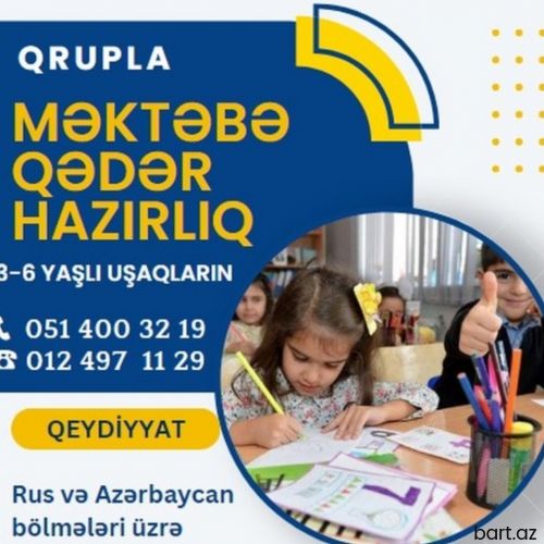 Məktəbəqədər hazırlıq kursları 